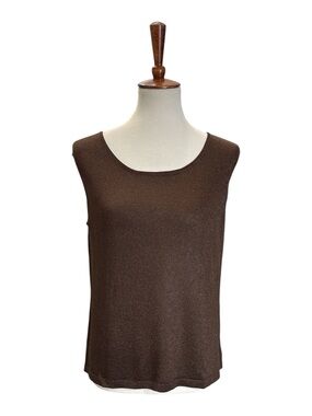 Loft Metallic Camisole Shimmer Tank Top Size Large